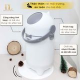  Thùng Rác Bỏ Bỉm Trắng UM - 17173 