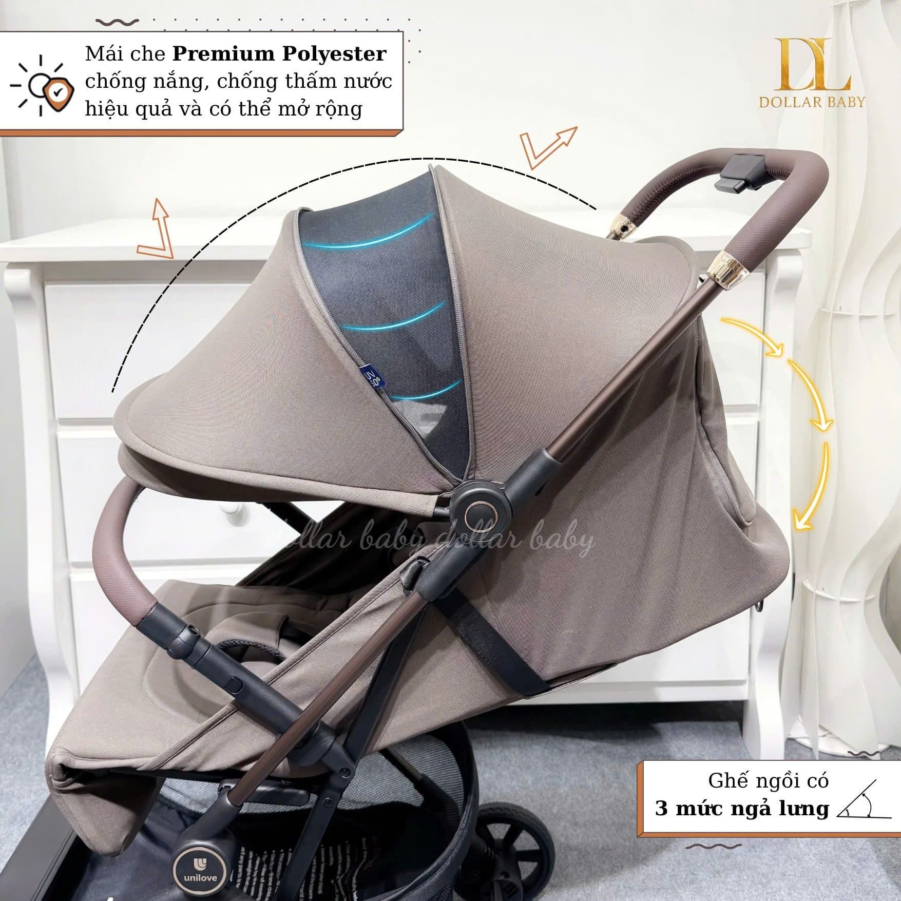  Xe Đẩy Unilove Aero 