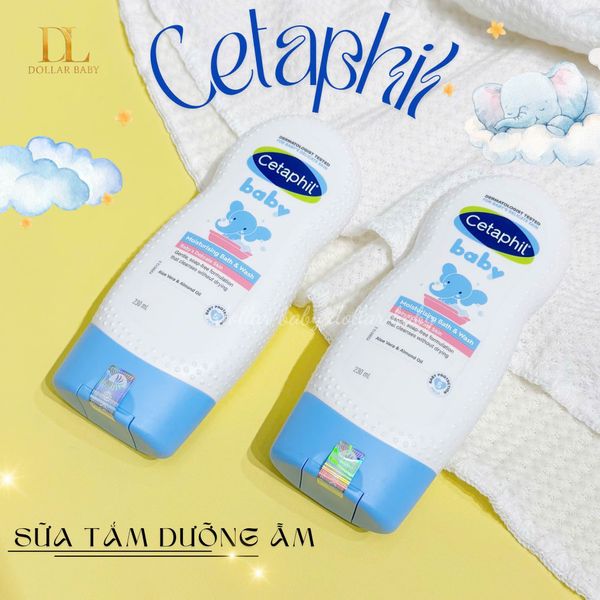  Sữa Tắm Dưỡng Ẩm Dịu Lành Cho Bé CETAPHIL BABY MOISTURIZING BATH & WASH 