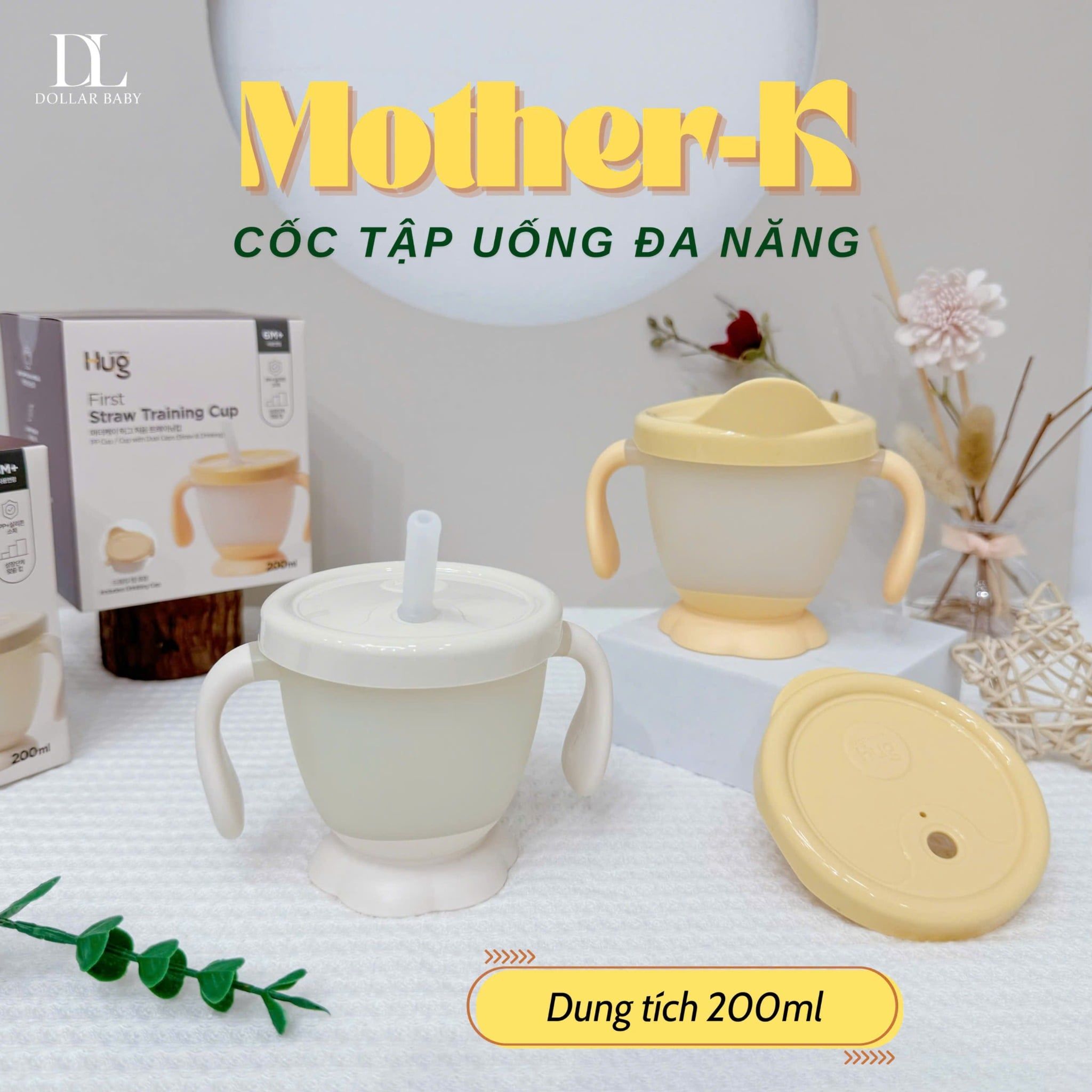  Cốc Tập Uống Đa Năng Mother-K Hàn Quốc 