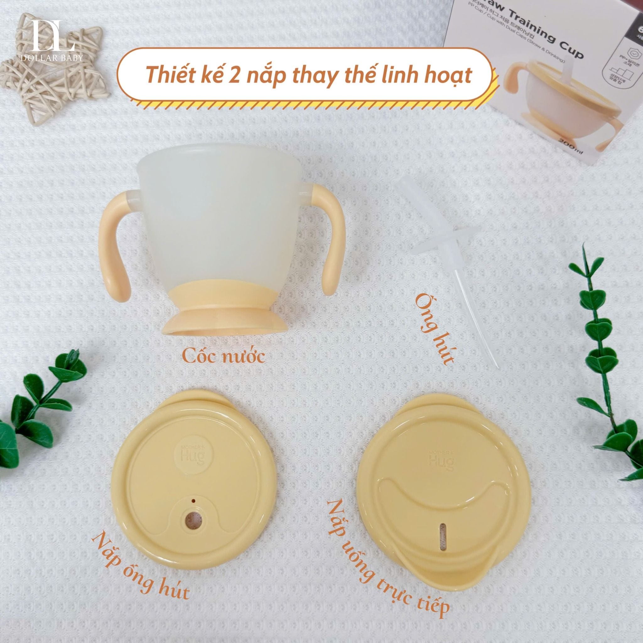  Cốc Tập Uống Đa Năng Mother-K Hàn Quốc 