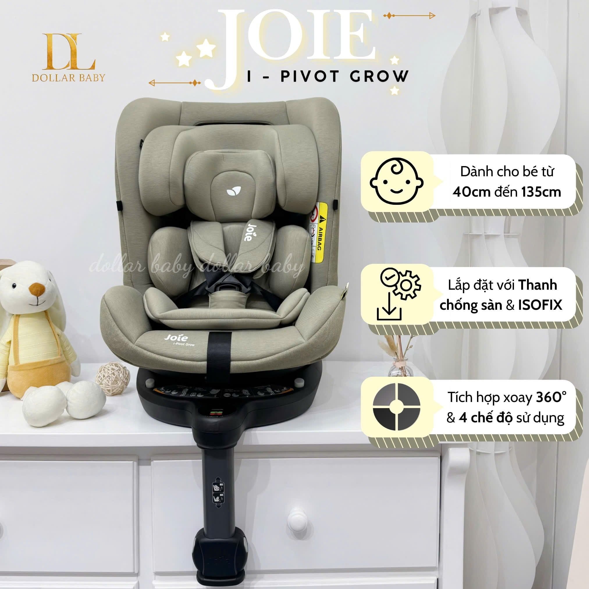  Ghế ngồi ô tô Joie I - Pivot Grow 
