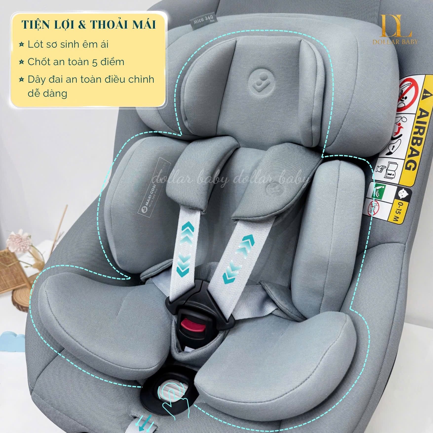  MAXI-COSI - Ghế ngồi ô tô Mica 360 Pro 