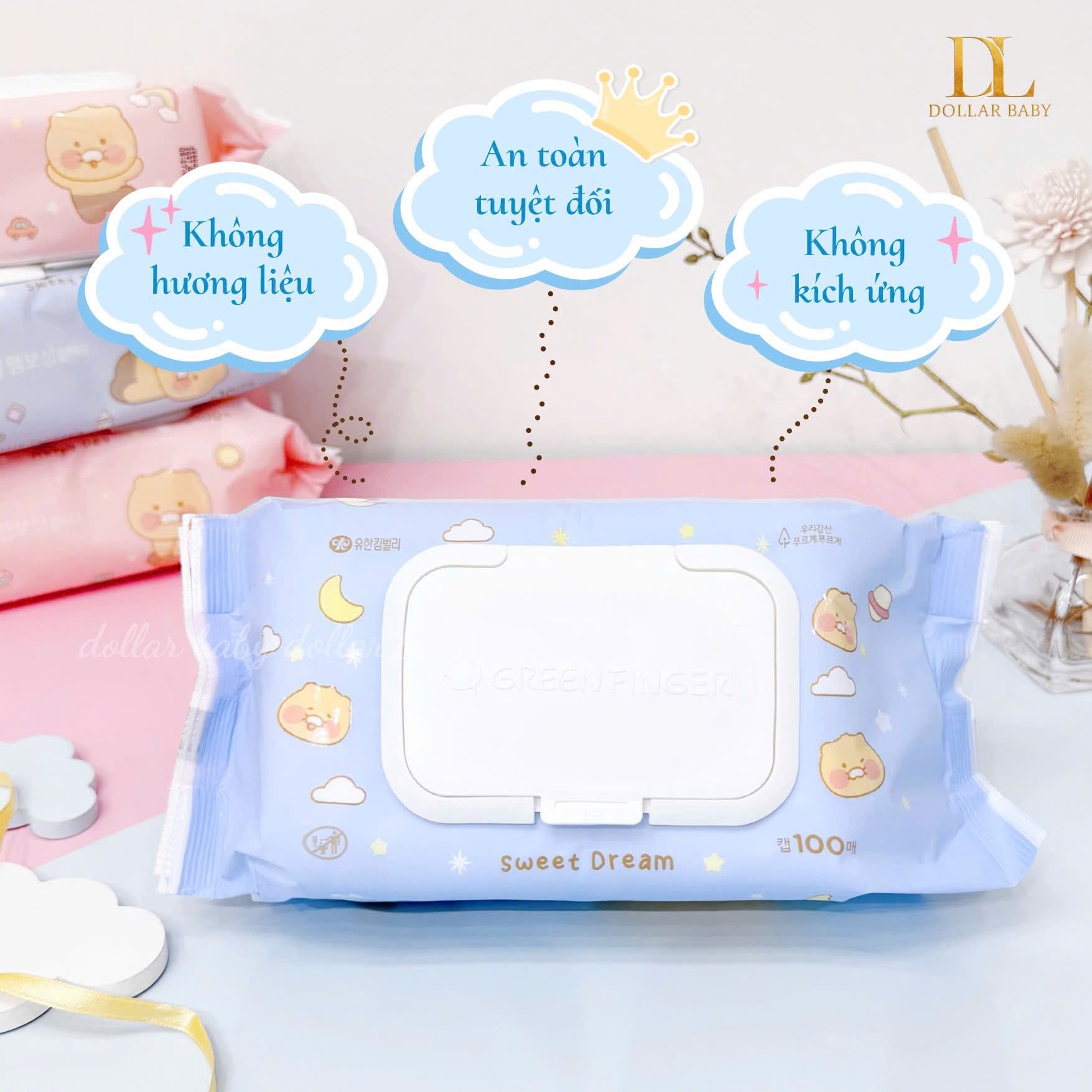  Khăn Ướt Bebegrow Green Finger KaKao 