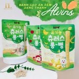  Alvins Bánh Gạo Ăn Dặm Hữu Cơ Cho Bé Dạng Thanh 30g (Từ 6 Tháng) 