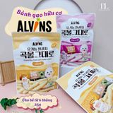  Alvins Bánh gạo hữu cơ cho bé Step 1 (6M) 