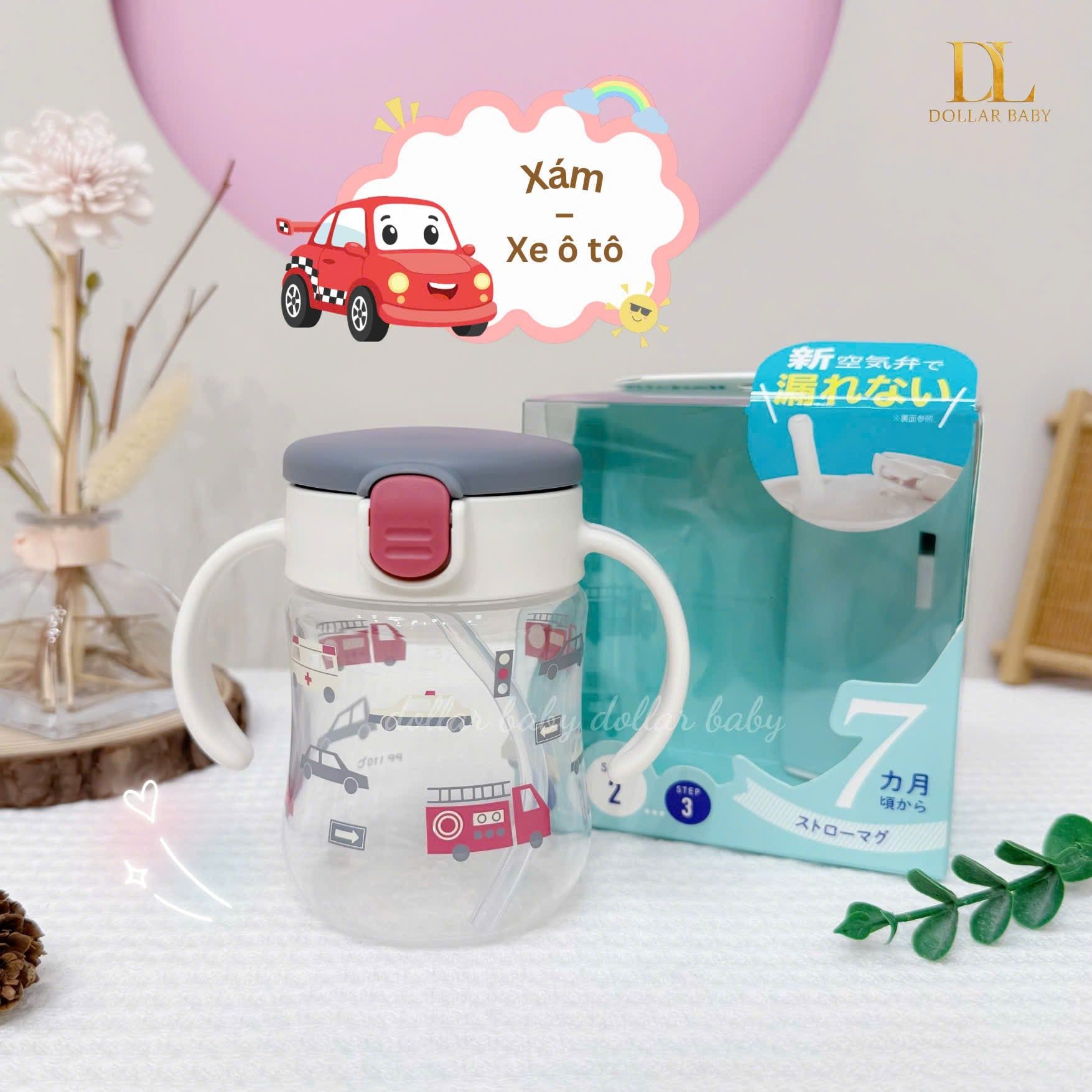  RICHELL - Bình Ống Hút TLI Bước 2 (200ML) 