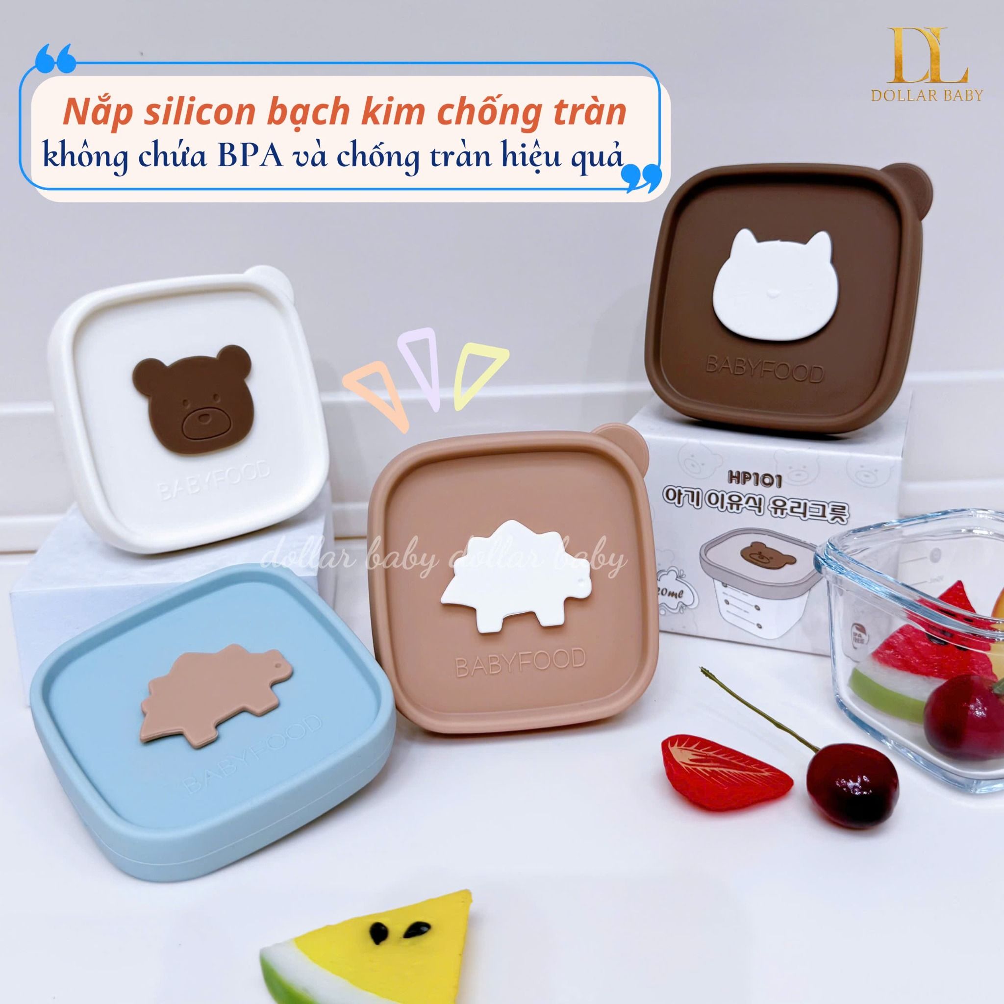  Hũ thủy tinh ăn dặm Honper HP101 