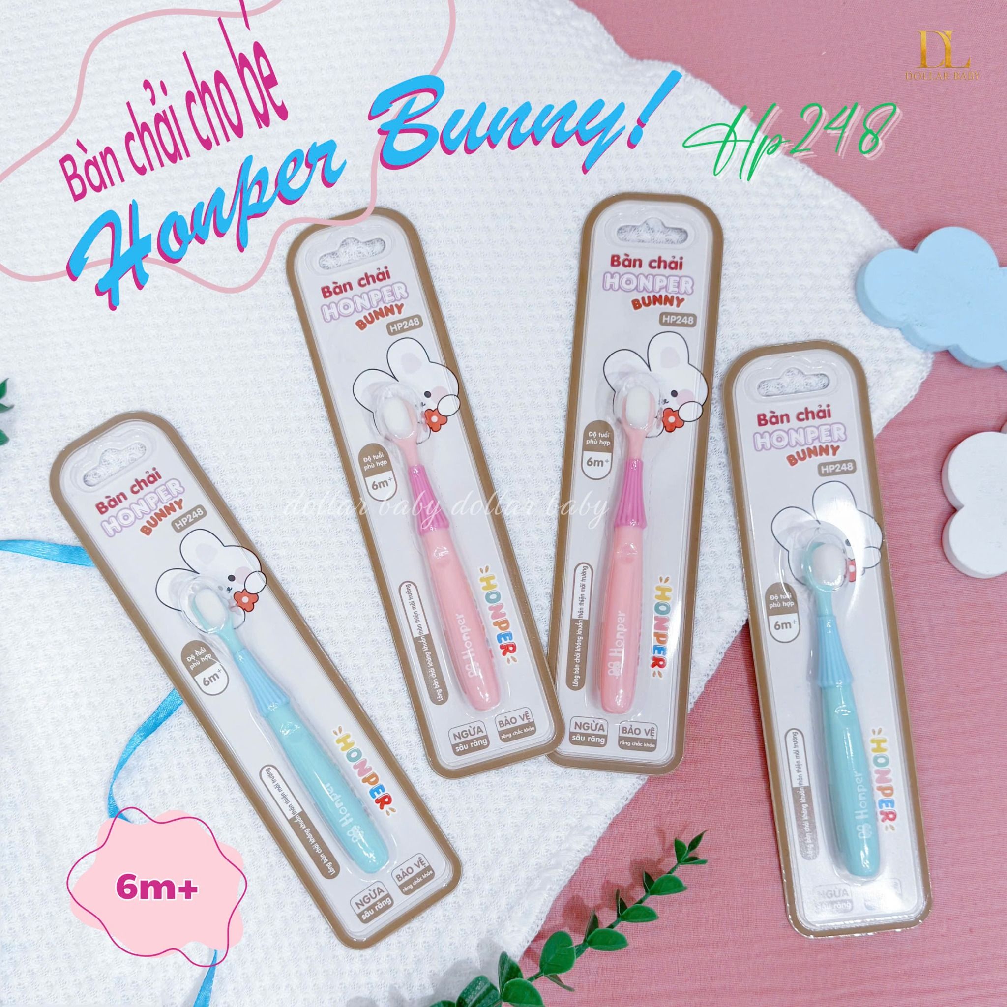  Bàn chải cho bé Honper Bunny HP248 