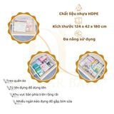  Tủ nhựa HDPE Lechin - HK2504 