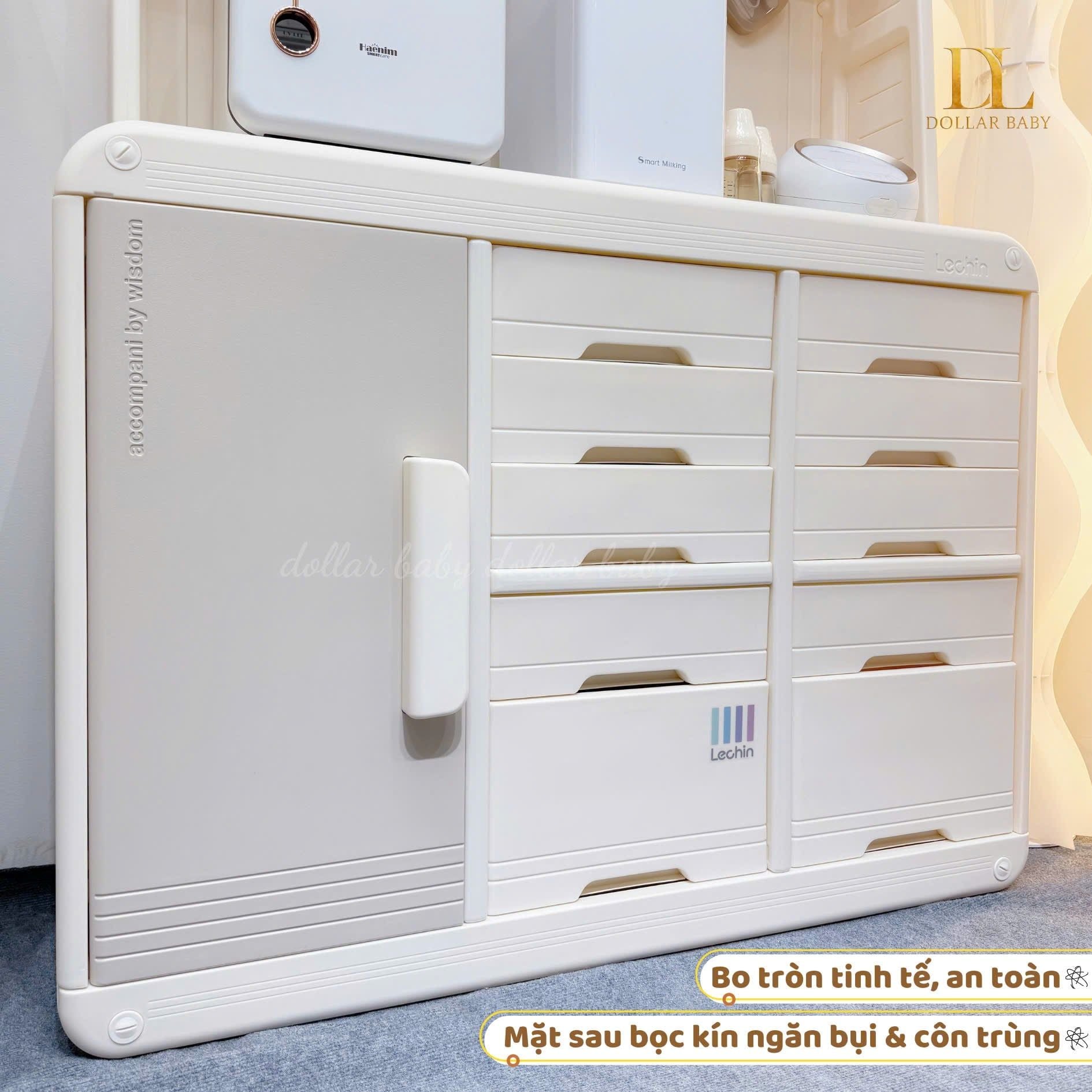  Tủ nhựa HDPE Lechin - HK2504 