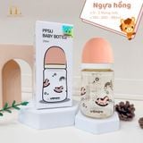  UBMOM - Bình sữa PPSU Hoạ Tiết Ngựa Con 2026 