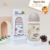  UBMOM - Bình sữa PPSU Hoạ Tiết Ngựa Con 2026 