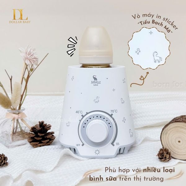  MOAZ  BÉBÉ - Máy hâm sữa MB039 - Horse 