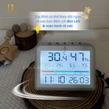  MOAZ BÉBÉ - Nhiệt ẩm kế điện tử MB124 