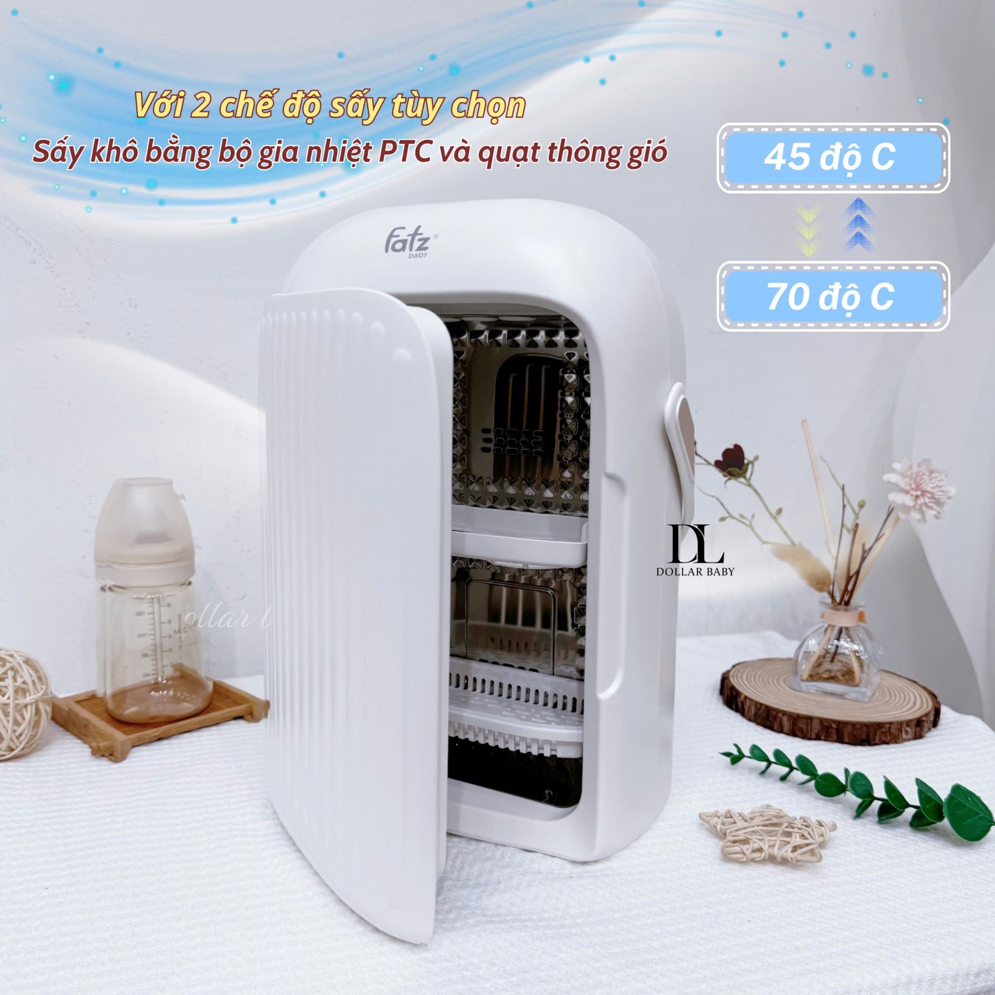  FATZ BABY - Máy tiệt trùng sấy khô UVC-LED Mini-King 1 