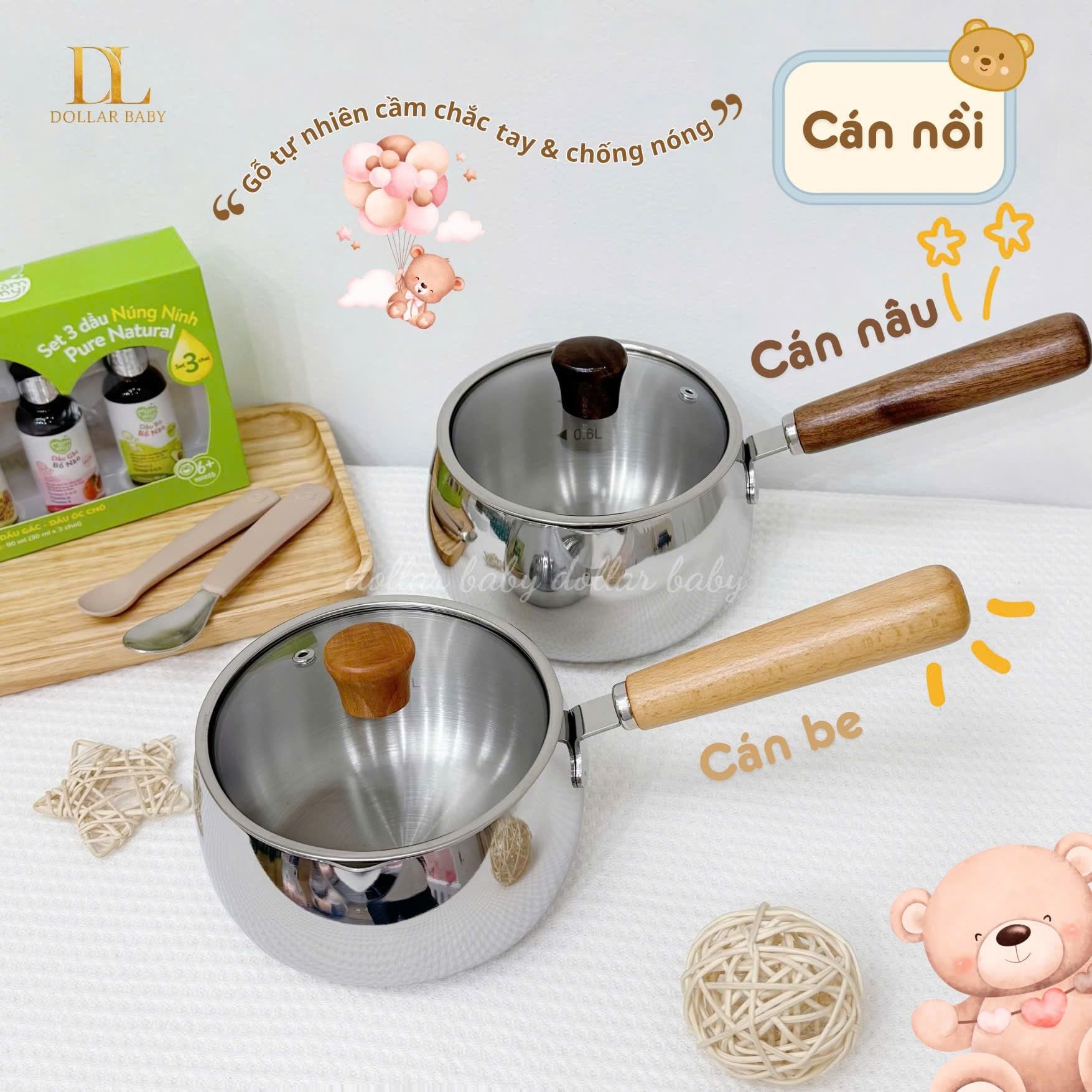  HONPER - Nồi inox HP135 (14cm) 