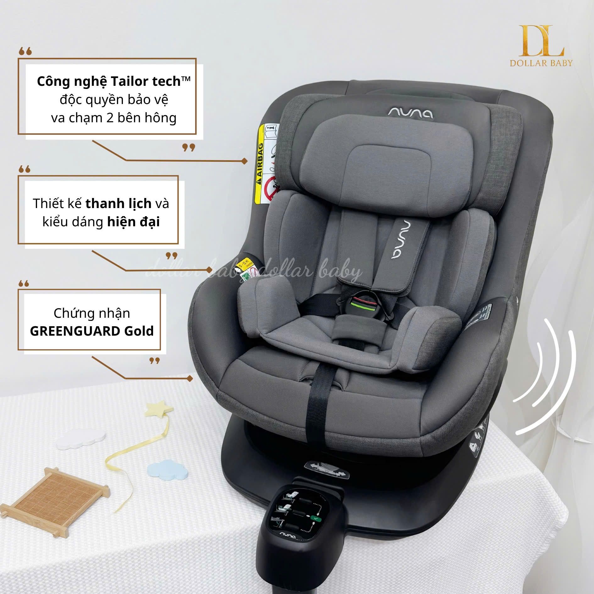  GHẾ NGỒI Ô TÔ NUNA TODL LITE ( KÈM BASE NEXT ) 