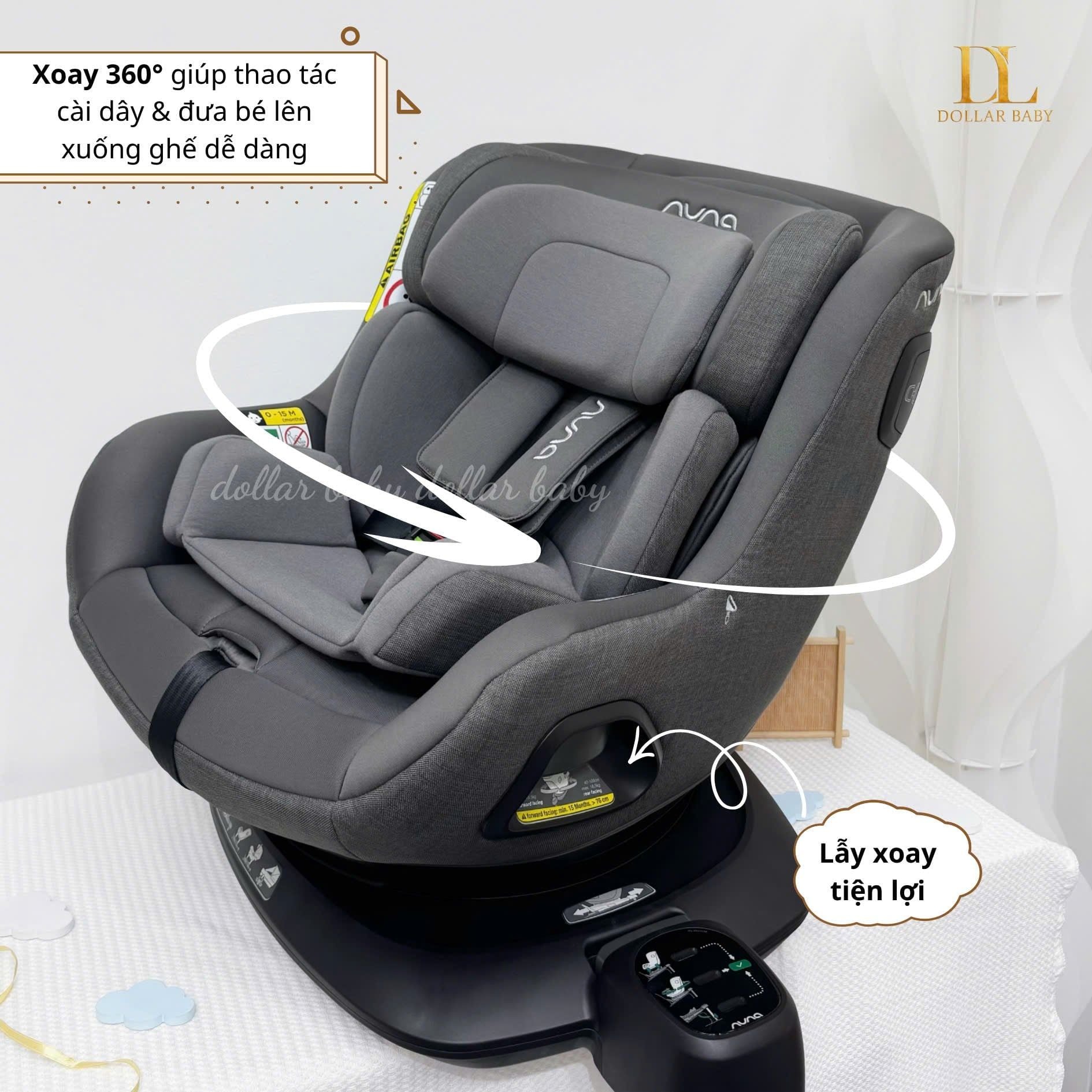  GHẾ NGỒI Ô TÔ NUNA TODL LITE ( KÈM BASE NEXT ) 