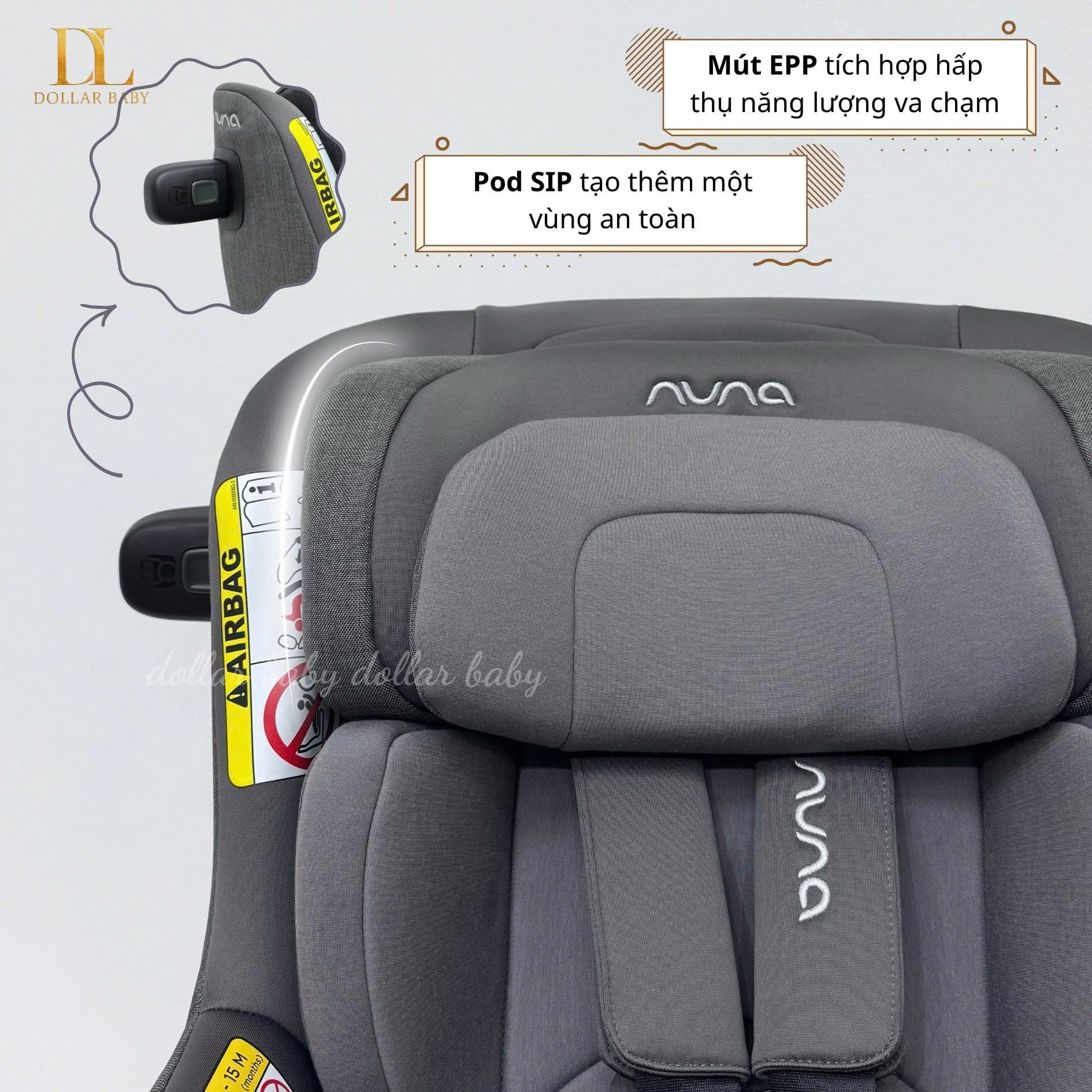  GHẾ NGỒI Ô TÔ NUNA TODL LITE ( KÈM BASE NEXT ) 