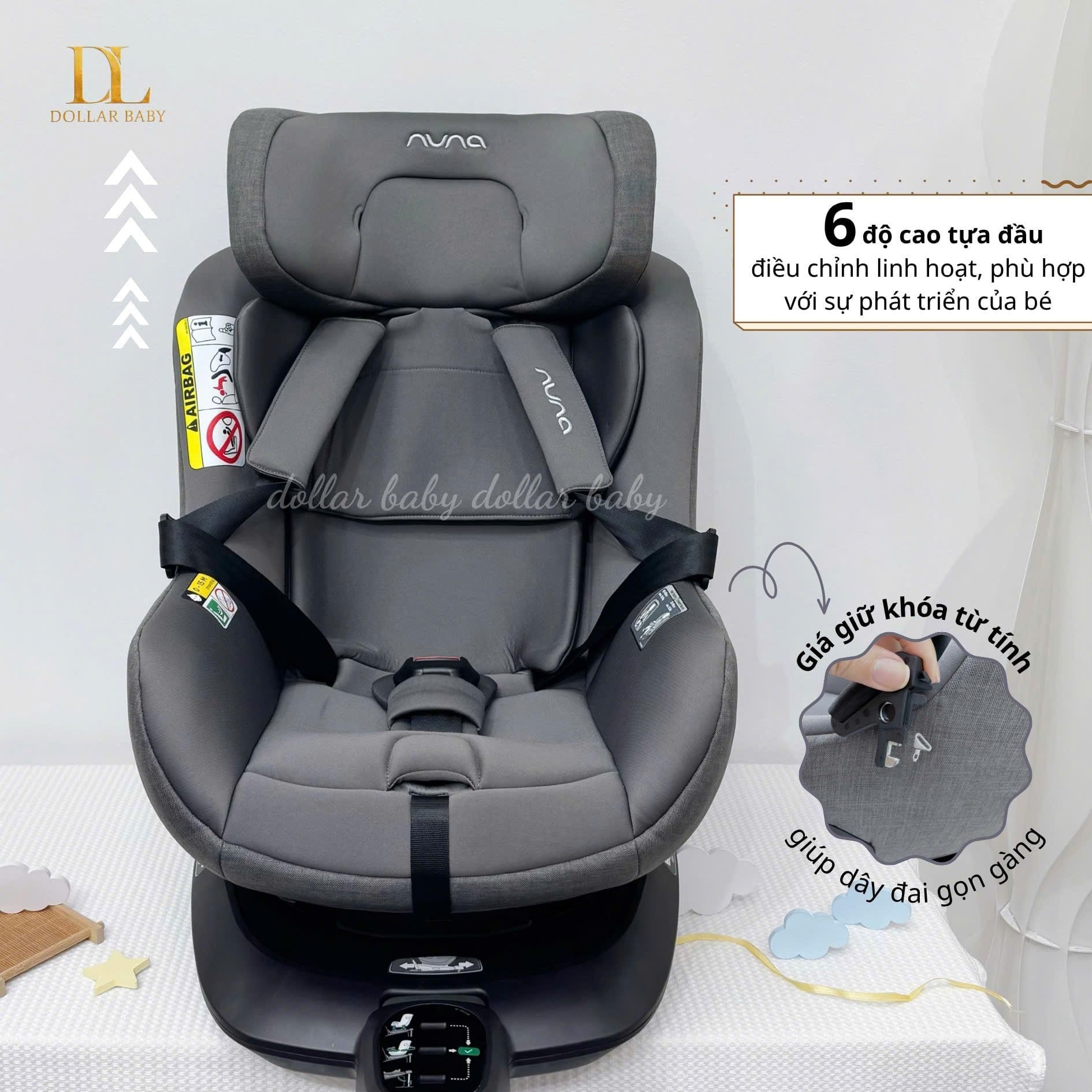  GHẾ NGỒI Ô TÔ NUNA TODL LITE ( KÈM BASE NEXT ) 