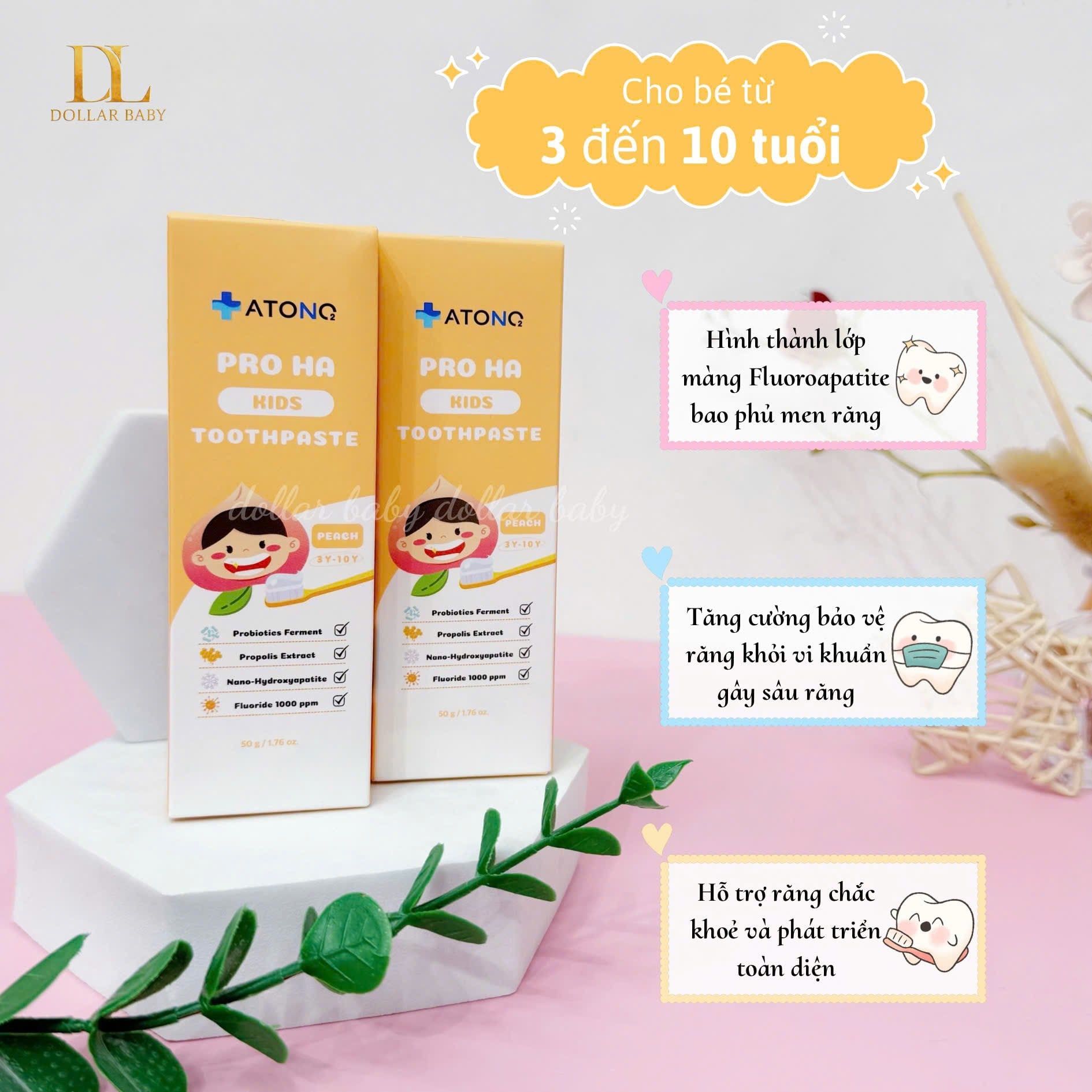  Kem đánh răng lợi khuẩn PRO HA ATONO2 (50g) 