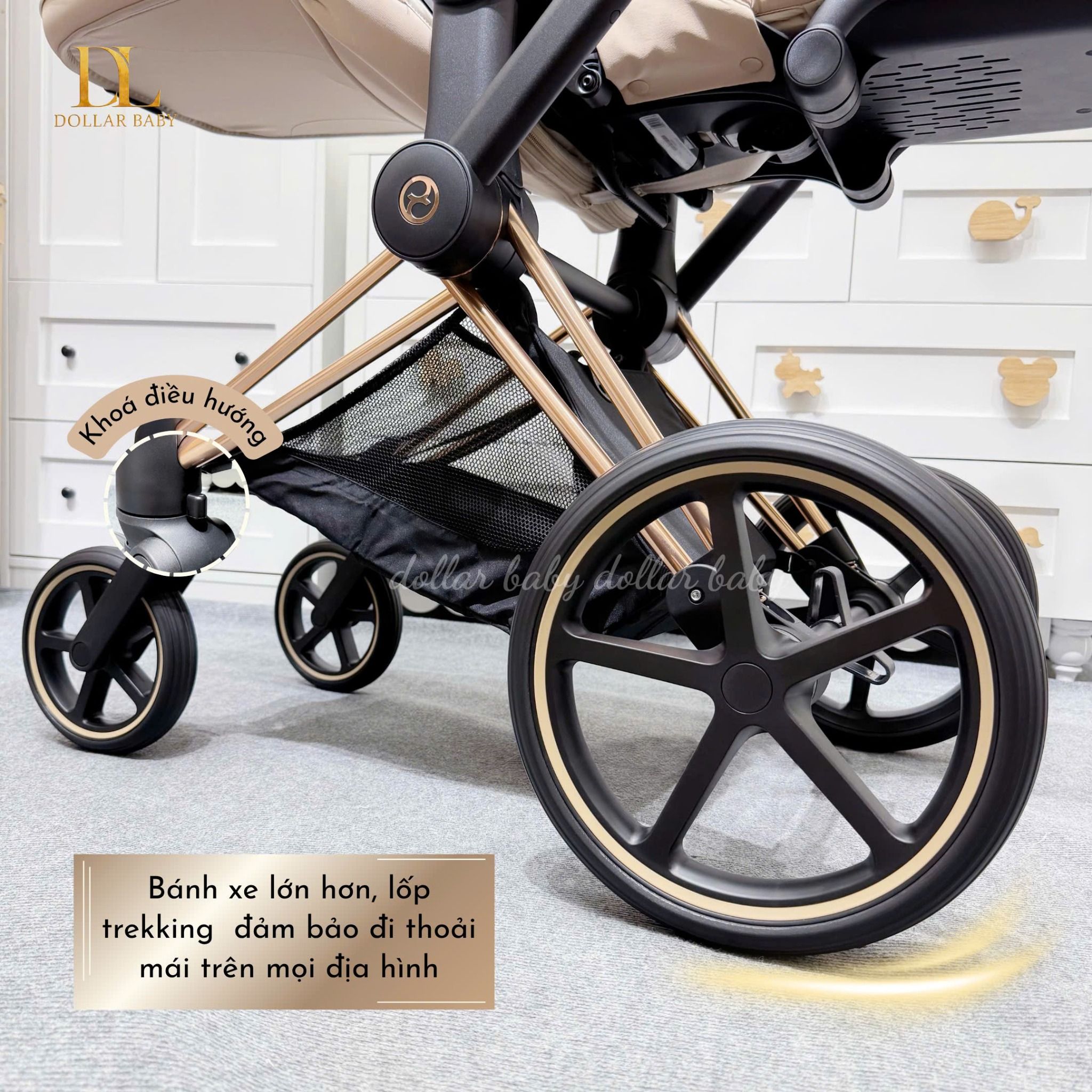  CYBEX Platinum - Xe đẩy 2 Chiều Priam 4 