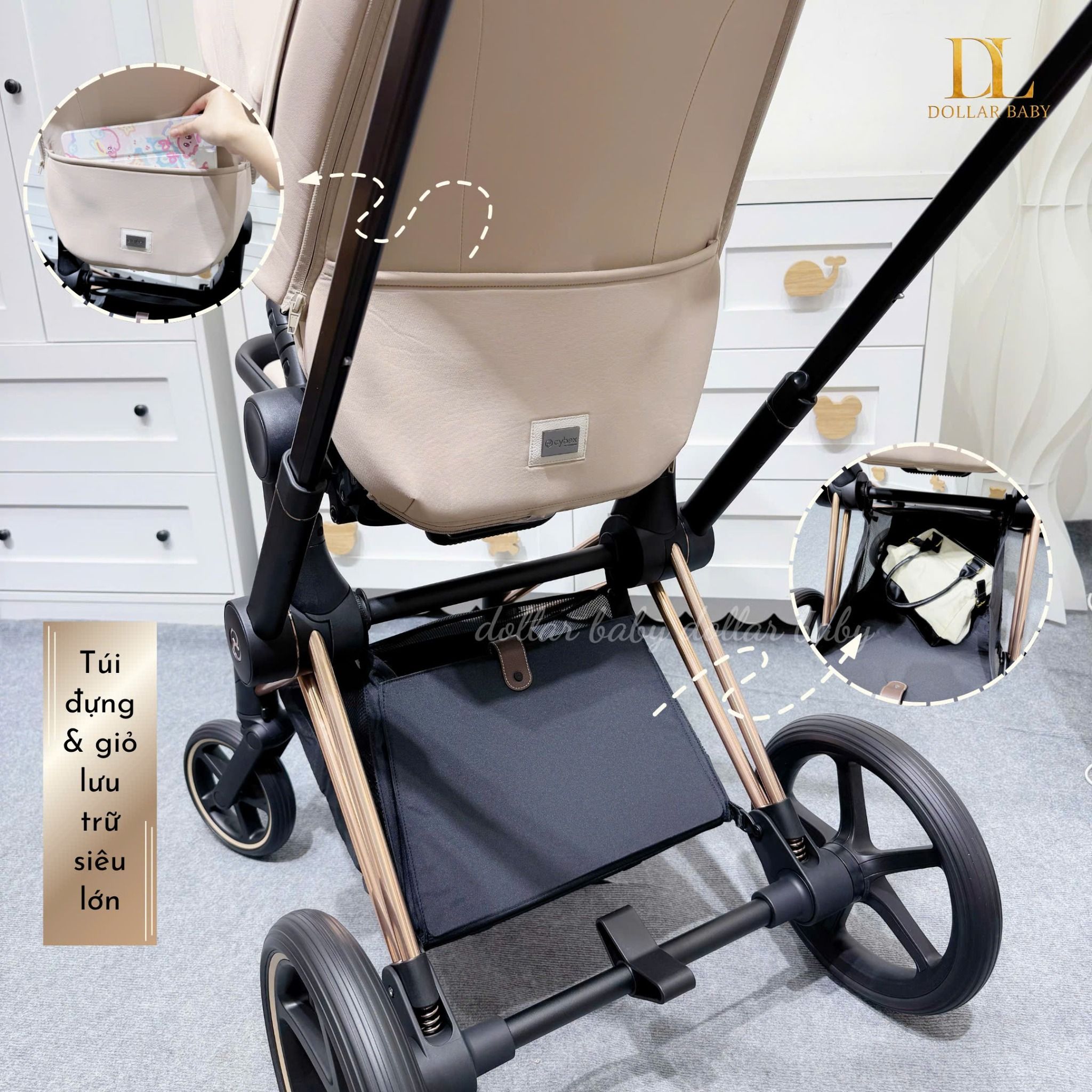  CYBEX Platinum - Xe đẩy 2 Chiều Priam 4 