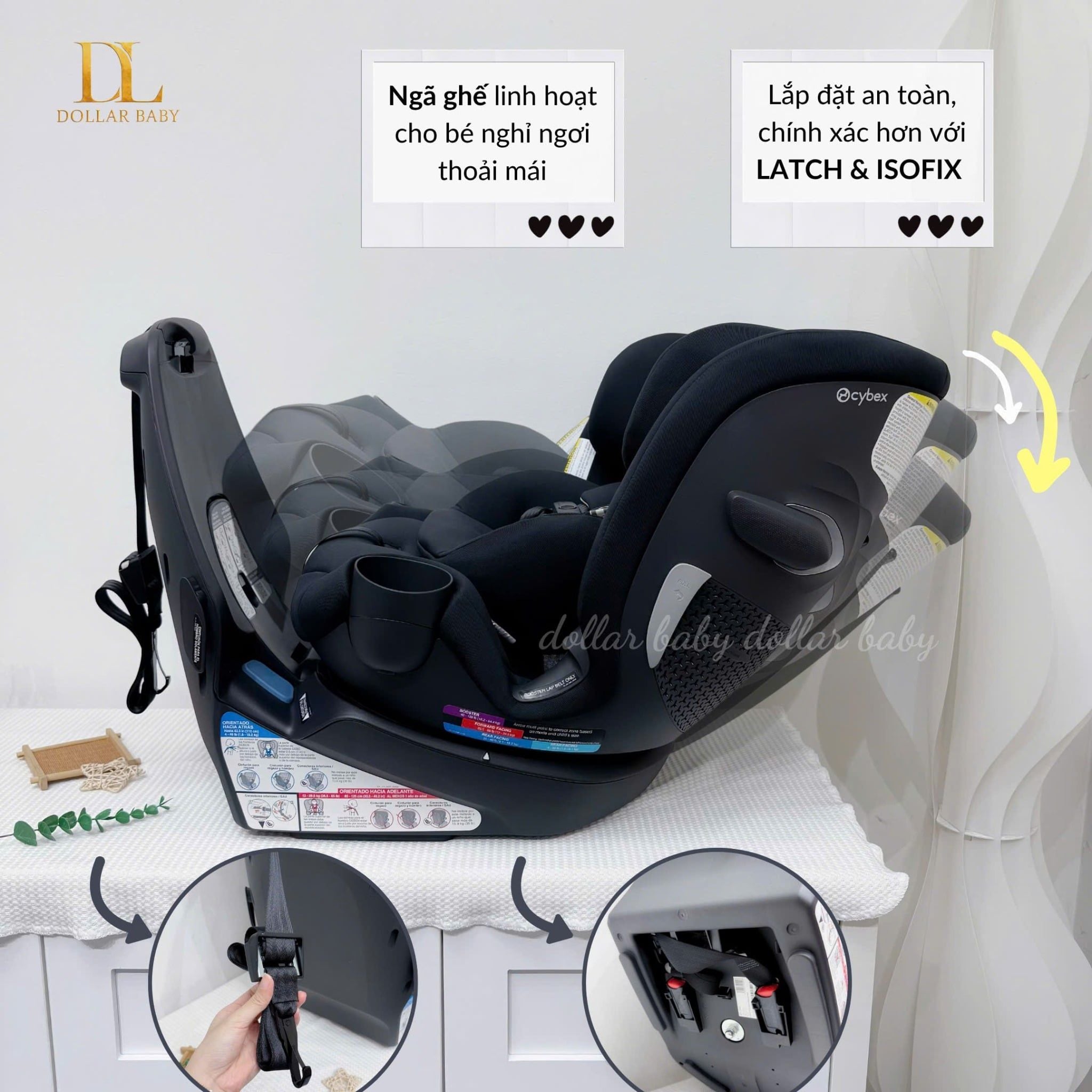  CYBEX Gold - Ghế Ngồi Ô Tô Callisto G 360° Select 