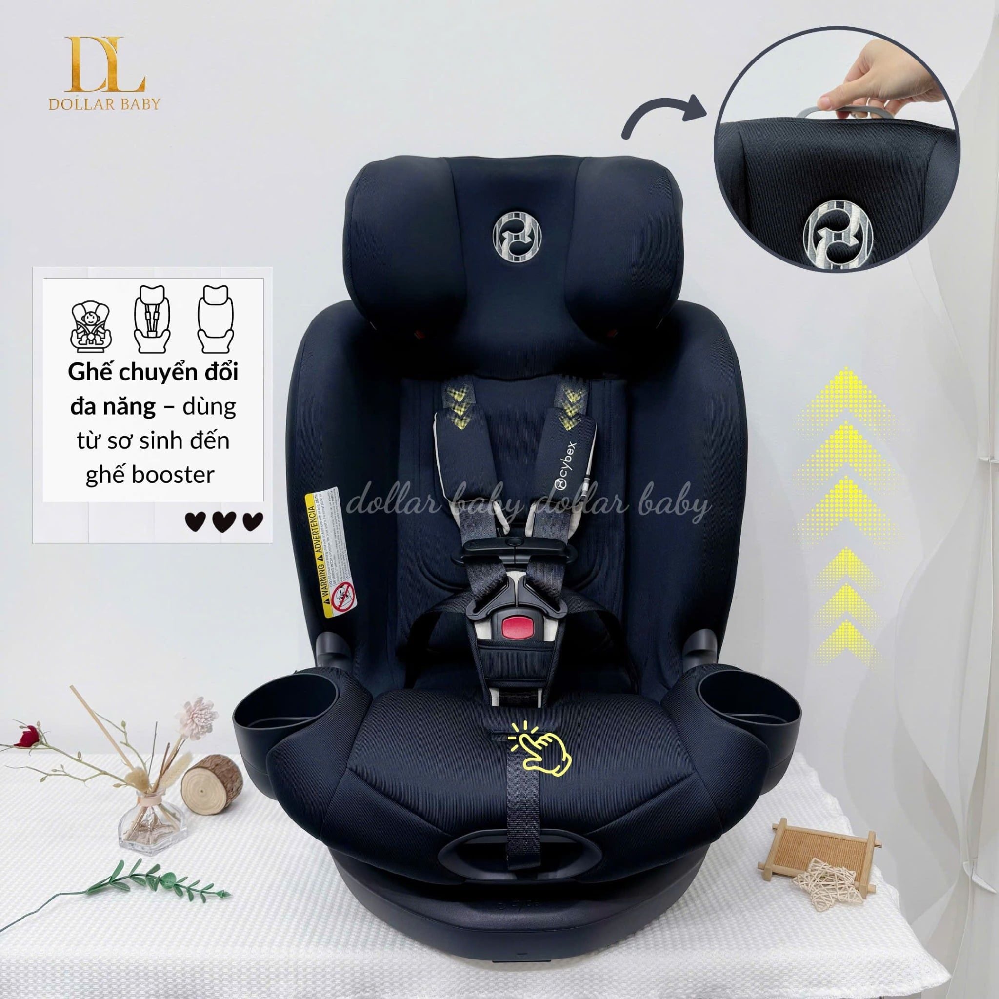  CYBEX Gold - Ghế Ngồi Ô Tô Callisto G 360° Select 