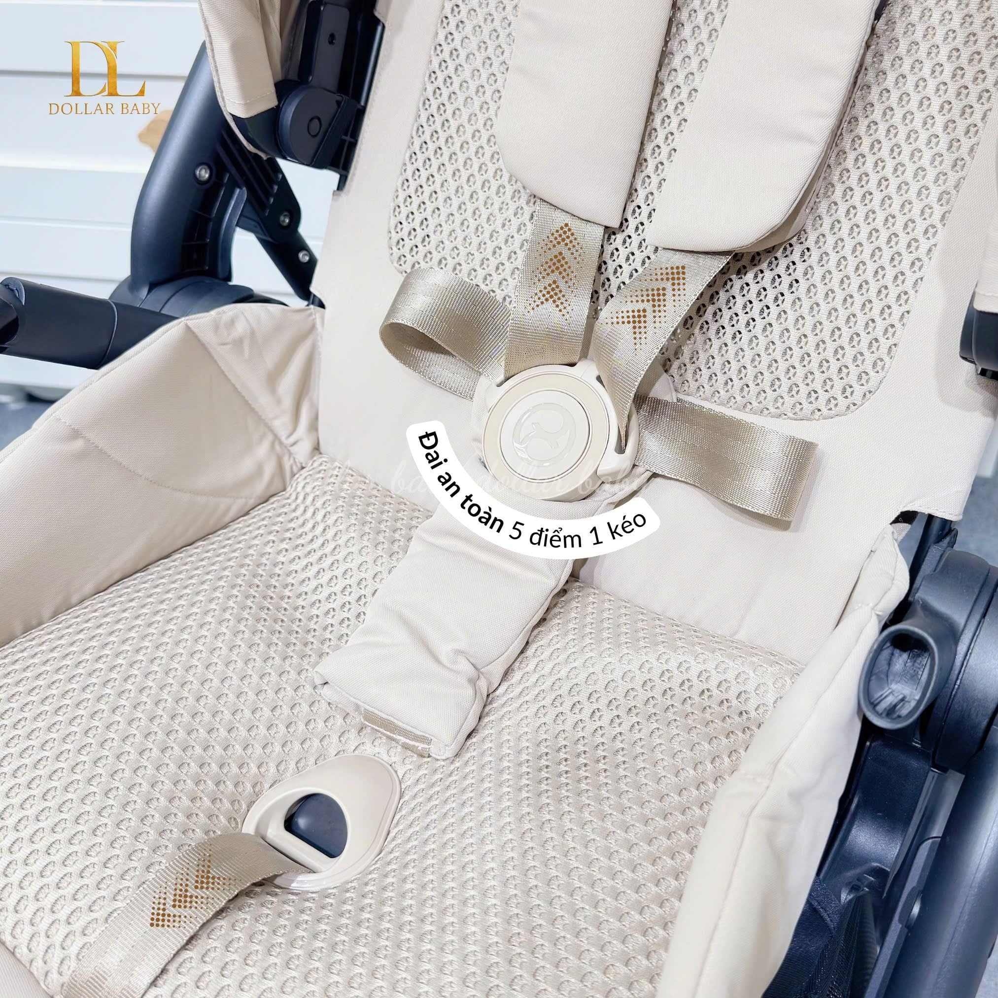  CYBEX Gold - Xe Đẩy 2 Chiều Melio 3 Carbon 