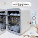 MOAZ BÉBÉ - Máy tiệt trùng sấy khô UVC – ION MB123 