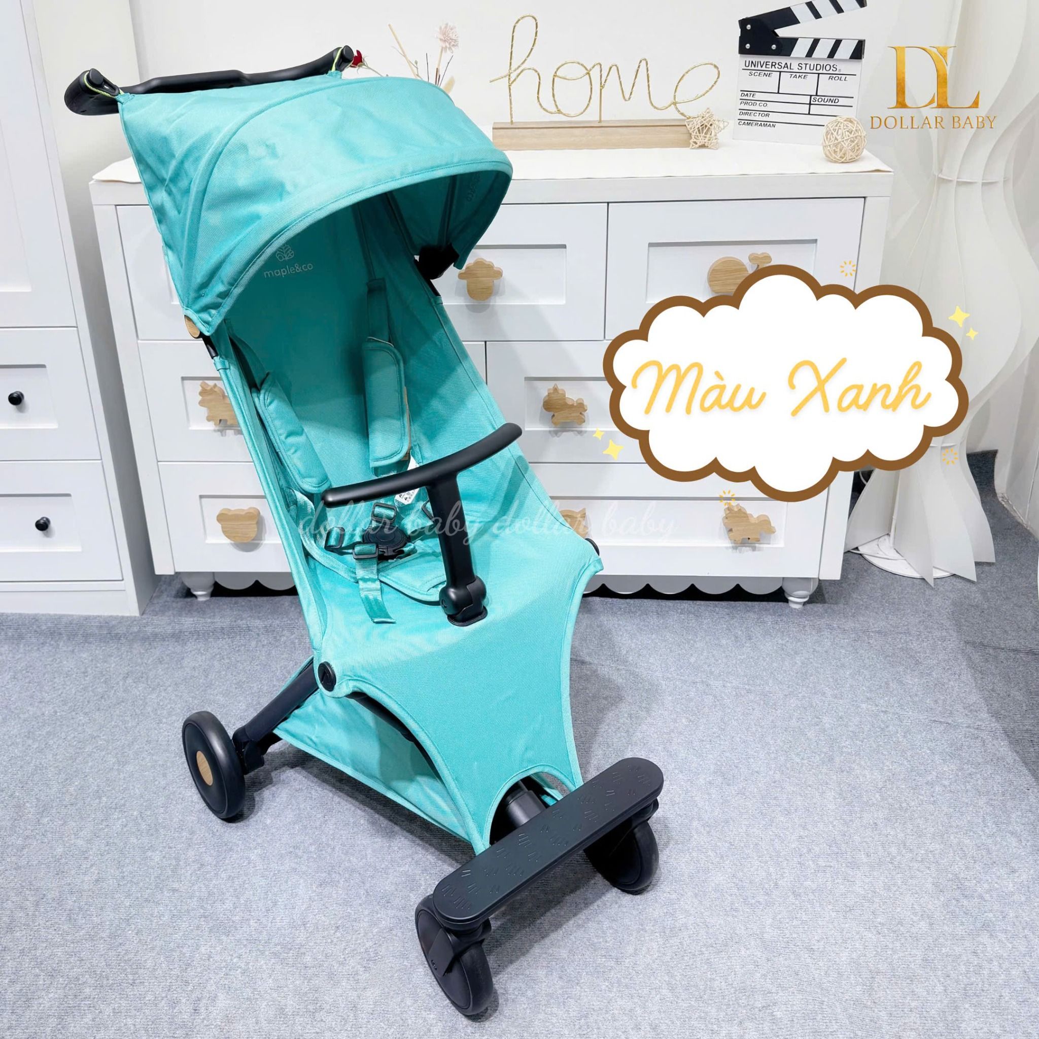  Xe đẩy gấp gọn Maple&Co Lovefun (6-36m) 