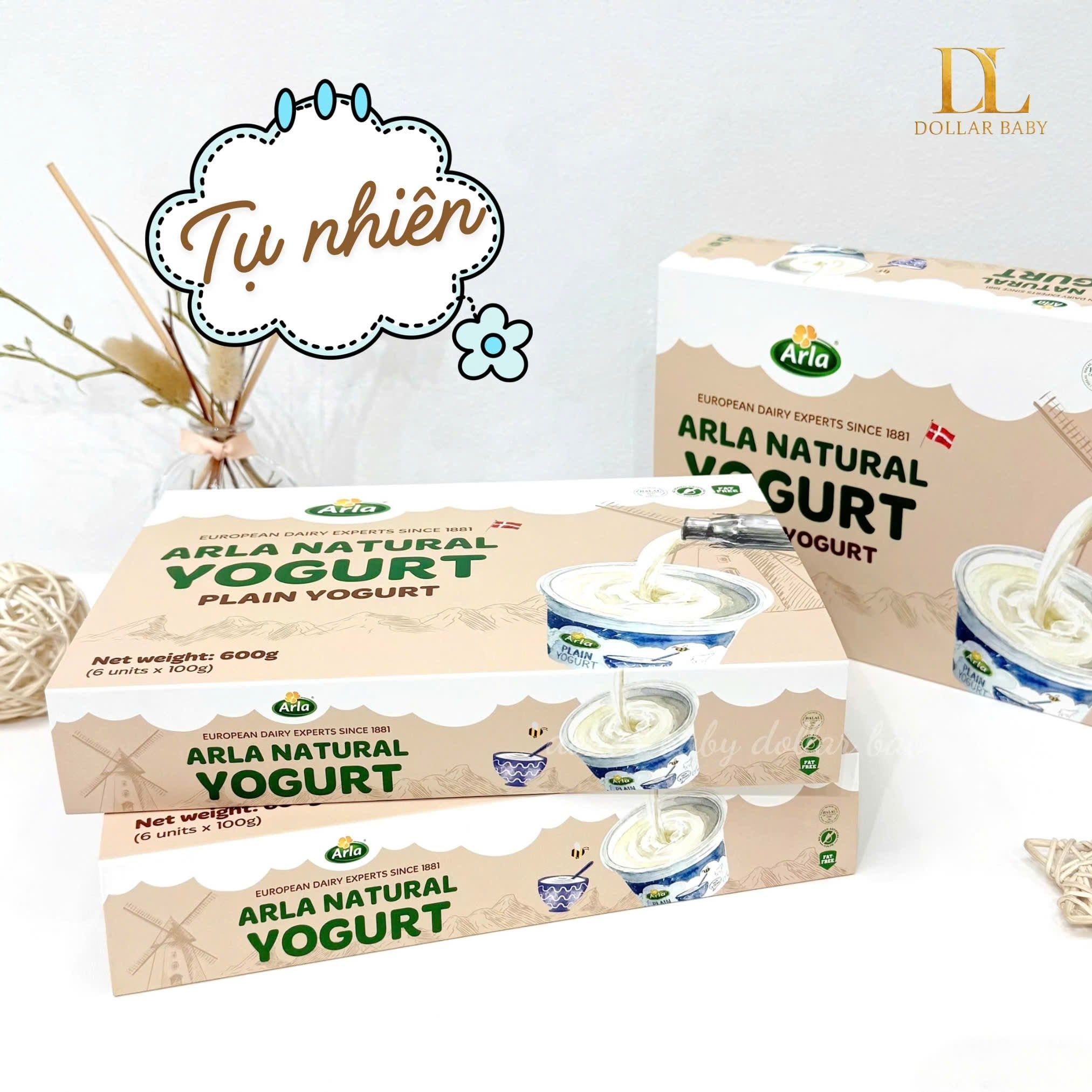  ARLA - Sữa Chua Nguội NATURAL YOGURT (12M) 