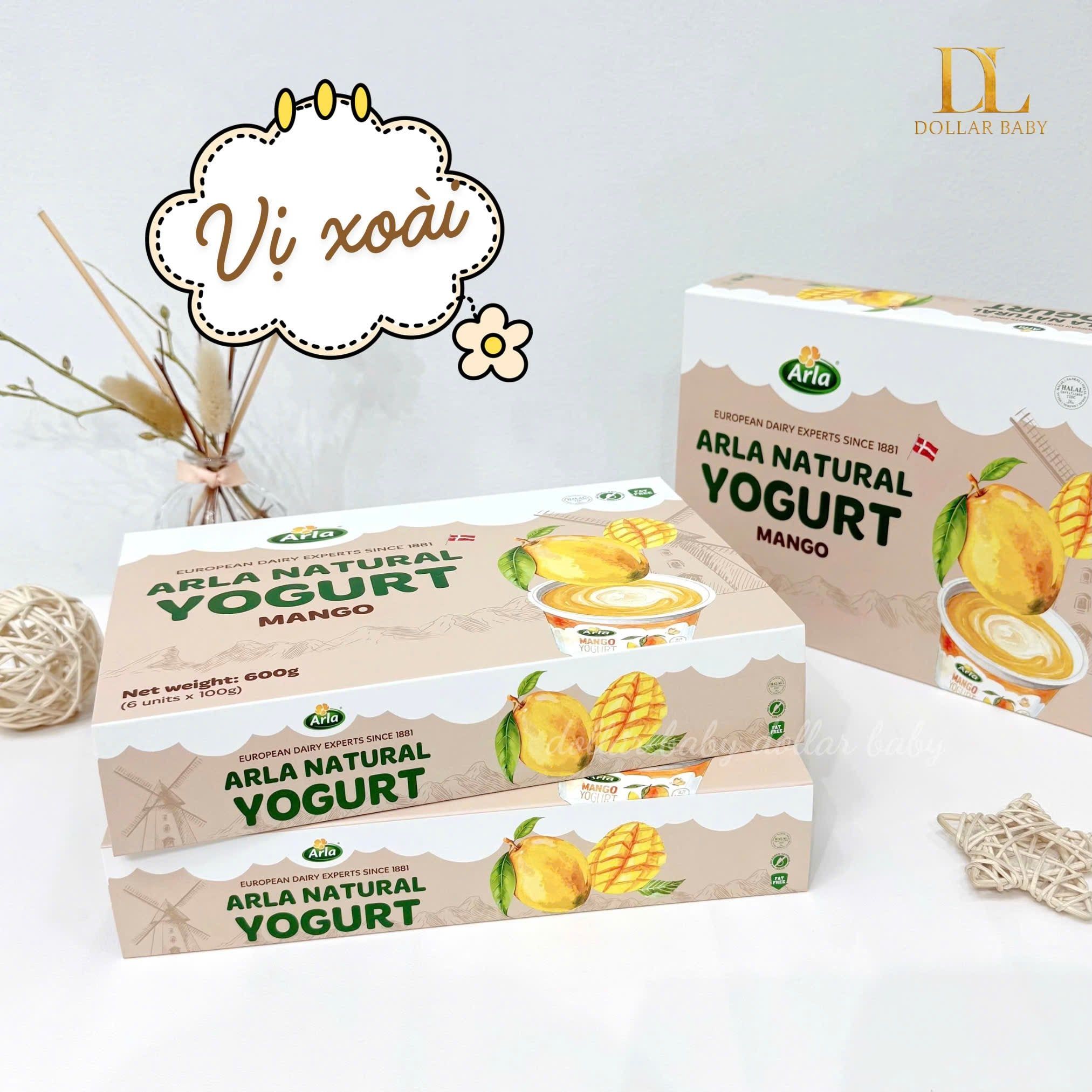  ARLA - Sữa Chua Nguội NATURAL YOGURT (12M) 