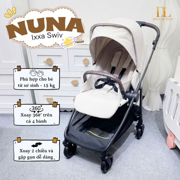  NUNA - Xe Đẩy Ixxa Swiv 