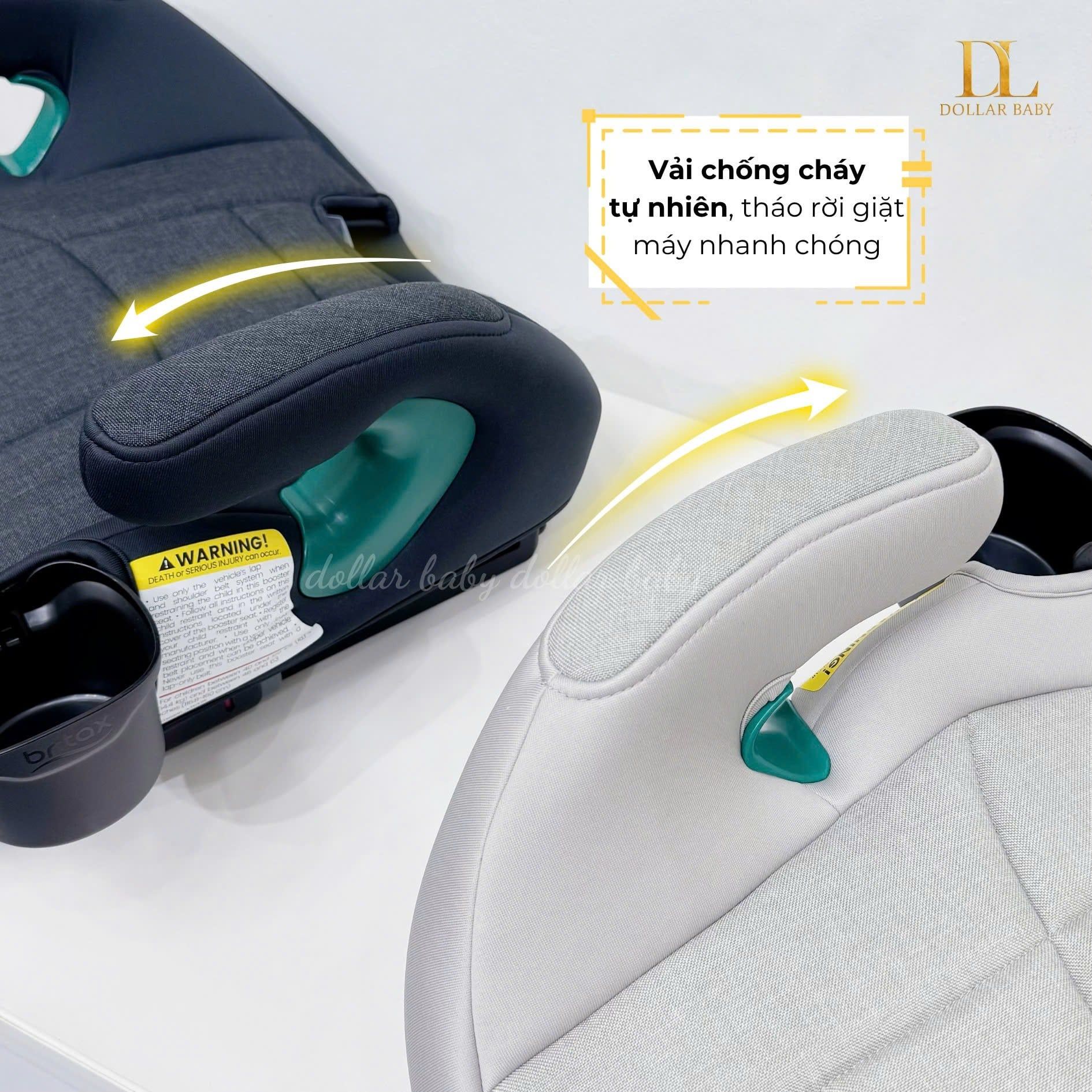  BRITAX RÖMER - UpNGo Ghế Nâng Ngồi Ô Tô Cho Bé Từ 18 - 54kg 