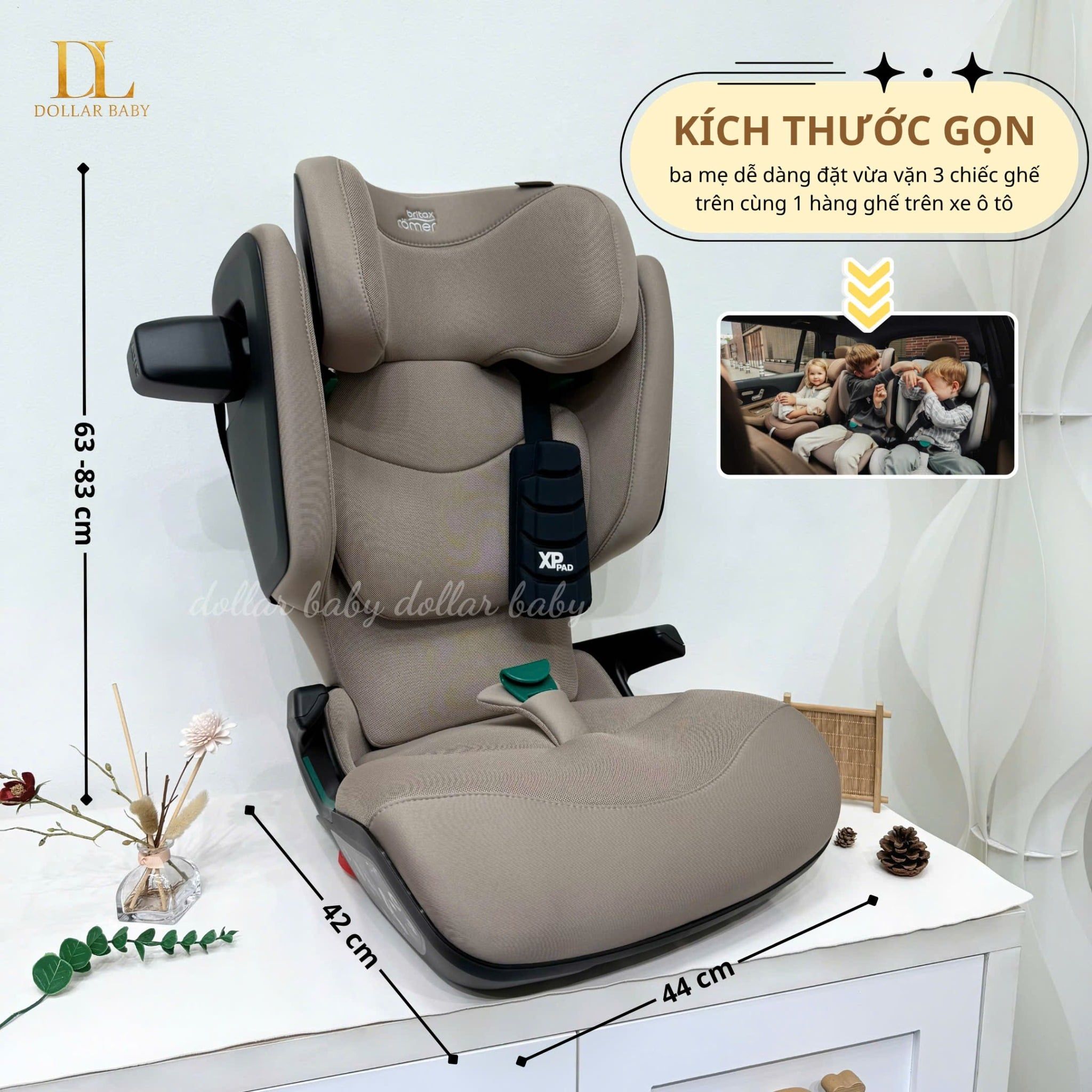  BRITAX RÖMER - Ghế Ngồi Ô Tô Kidfix Pro (3.5 - 12 Tuổi) 