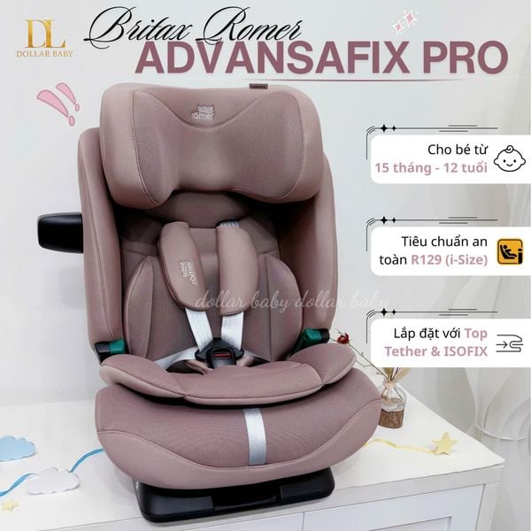  BRITAX RÖMER - Ghế Ngồi Ô Tô Advansafix Pro (76 - 150cm) 