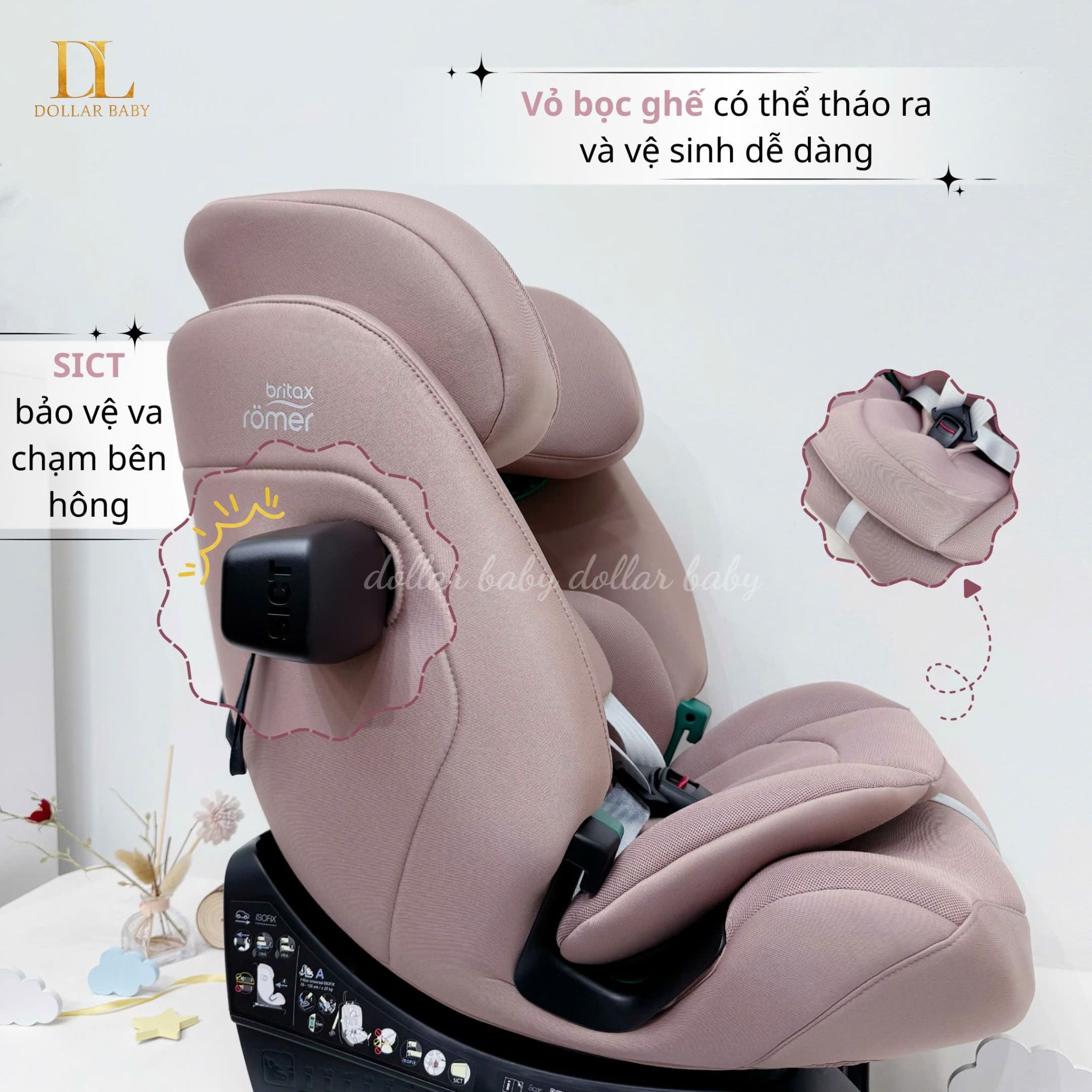  BRITAX RÖMER - Ghế Ngồi Ô Tô Advansafix Pro (76 - 150cm) 
