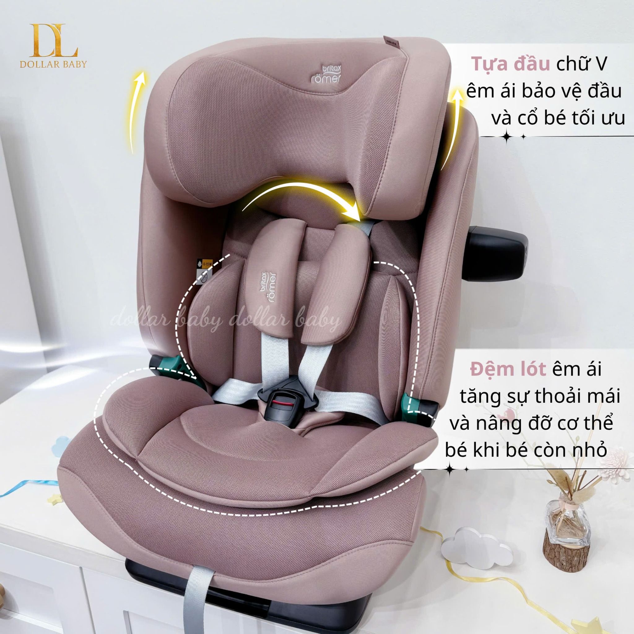  BRITAX RÖMER - Ghế Ngồi Ô Tô Advansafix Pro (76 - 150cm) 