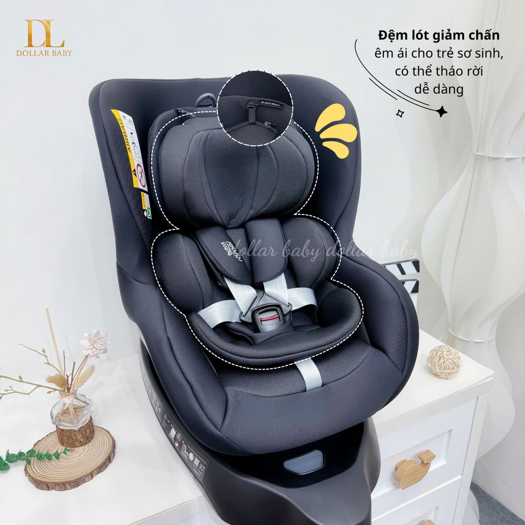  BRITAX RÖMER - Ghế Ngồi Ô Tô Dualfix Plus (0-4 Tuổi) 