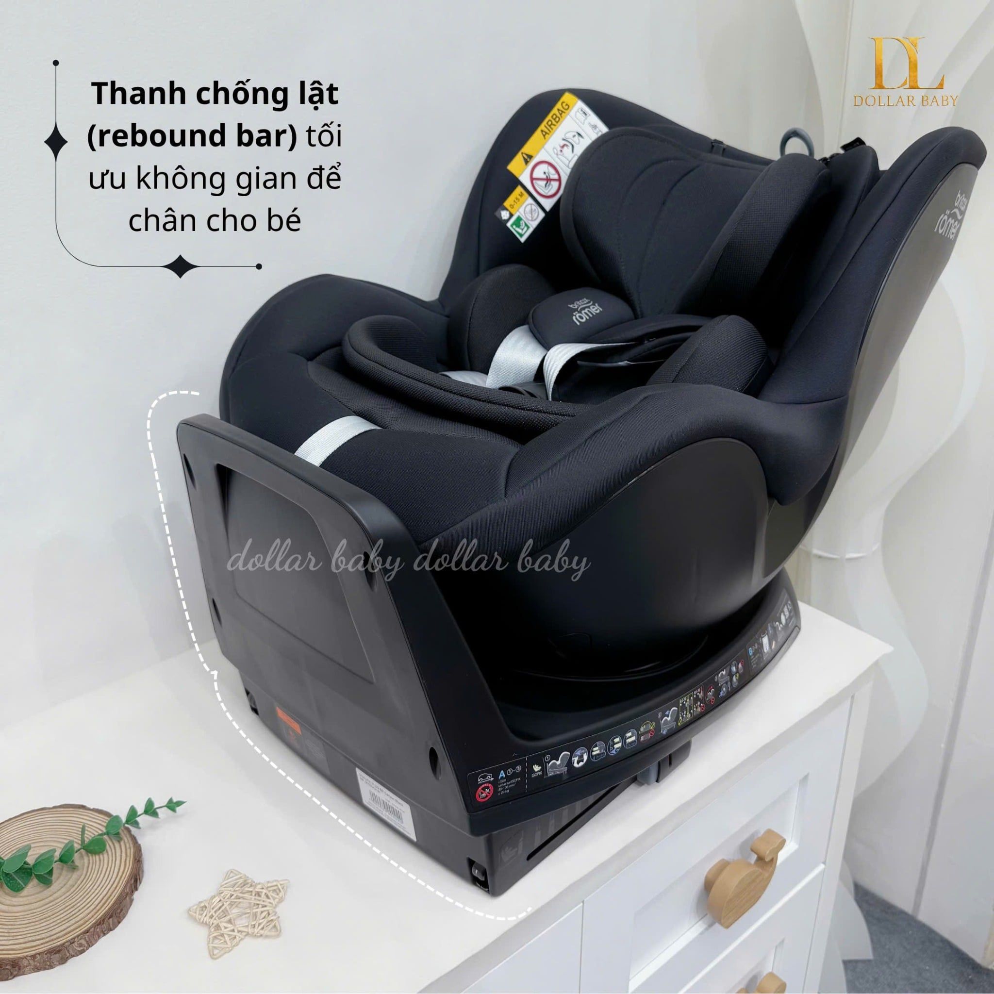  BRITAX RÖMER - Ghế Ngồi Ô Tô Dualfix Plus (0-4 Tuổi) 