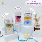  TOMMEE TIPPEE - Ty ngậm silicon siêu nhẹ cho bé Ultra Light (Vỉ Đôi) 