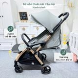  KIKKABOO - Xe đẩy gấp gọn Eden 2026 