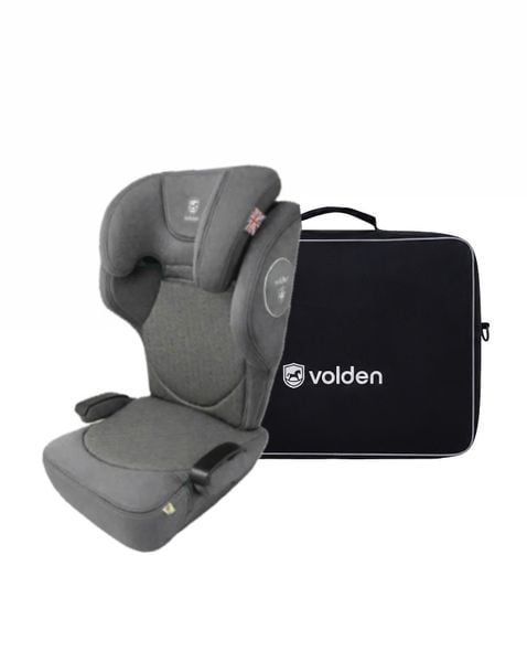  VOLDEN - Ghế booster tựa lưng Junior Pocket gập gọn (100-150cm) 