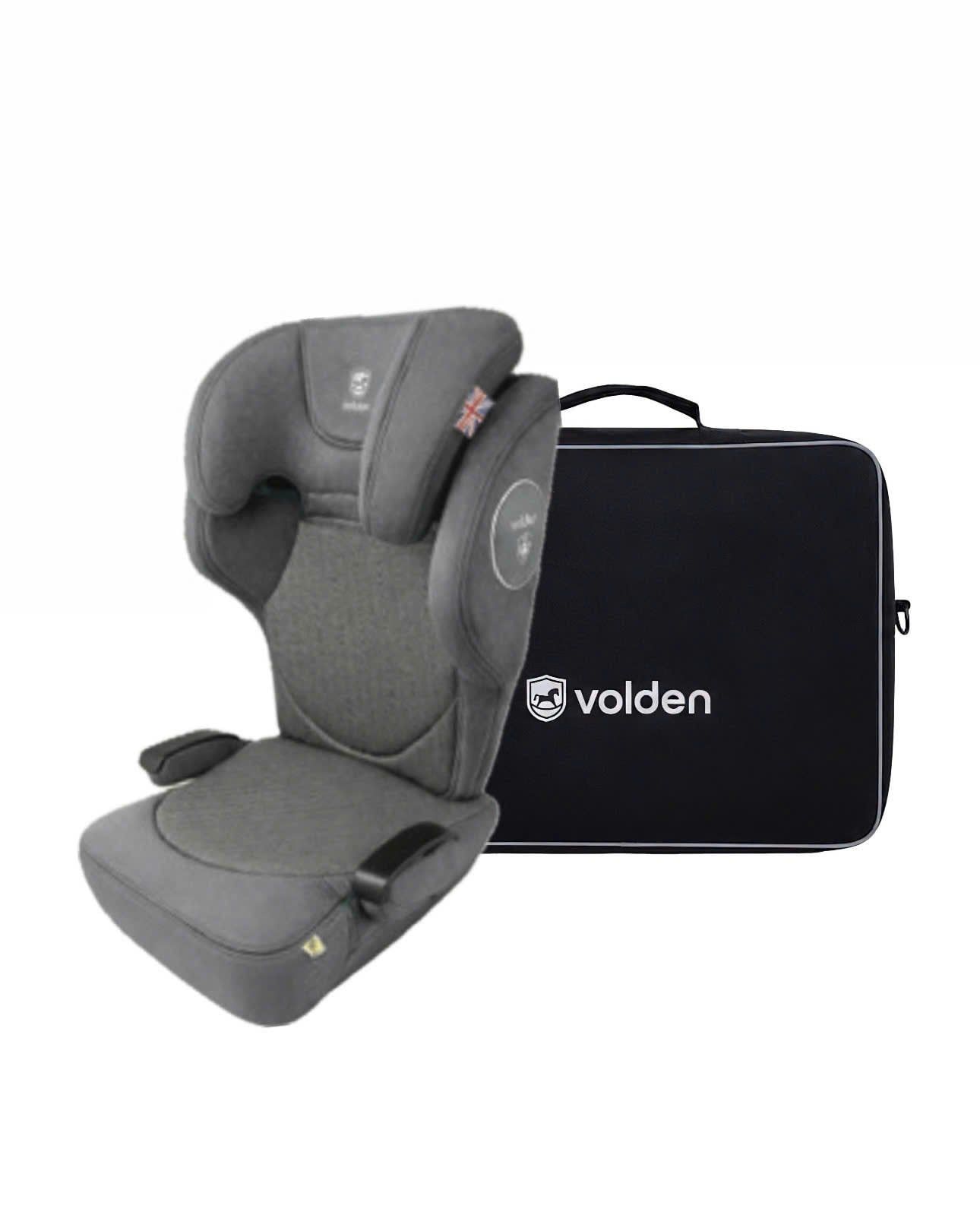  VOLDEN - Ghế booster tựa lưng Junior Pocket gập gọn (100-150cm) 