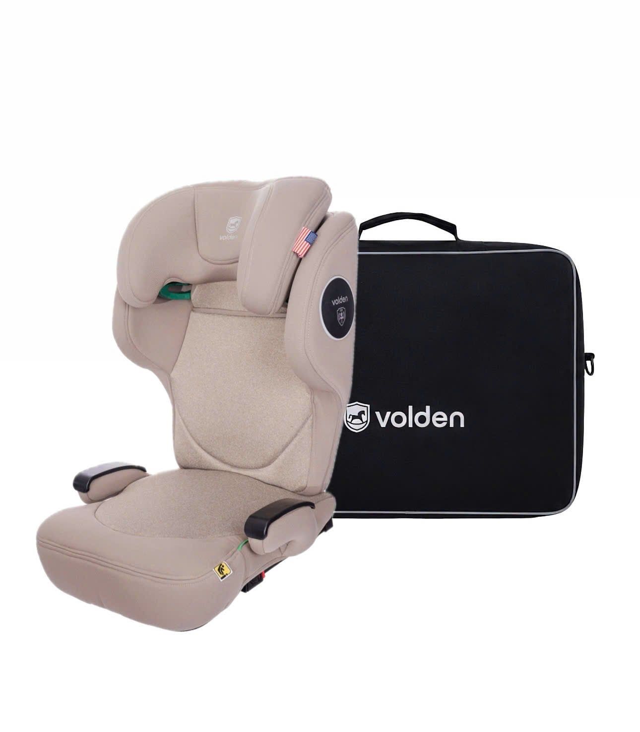  VOLDEN - Ghế booster tựa lưng Junior Pocket gập gọn (100-150cm) 