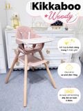  KIKKABOO - Ghế ăn dặm Woody 6in1 