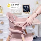  KIKKABOO - Ghế ăn dặm Woody 6in1 